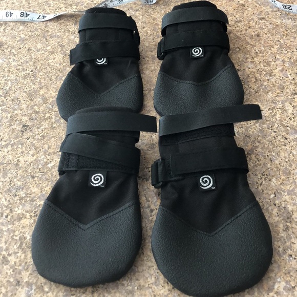 Ultra Paws Durable Dog Boots Size 8/L Black - Picture 12 of 13